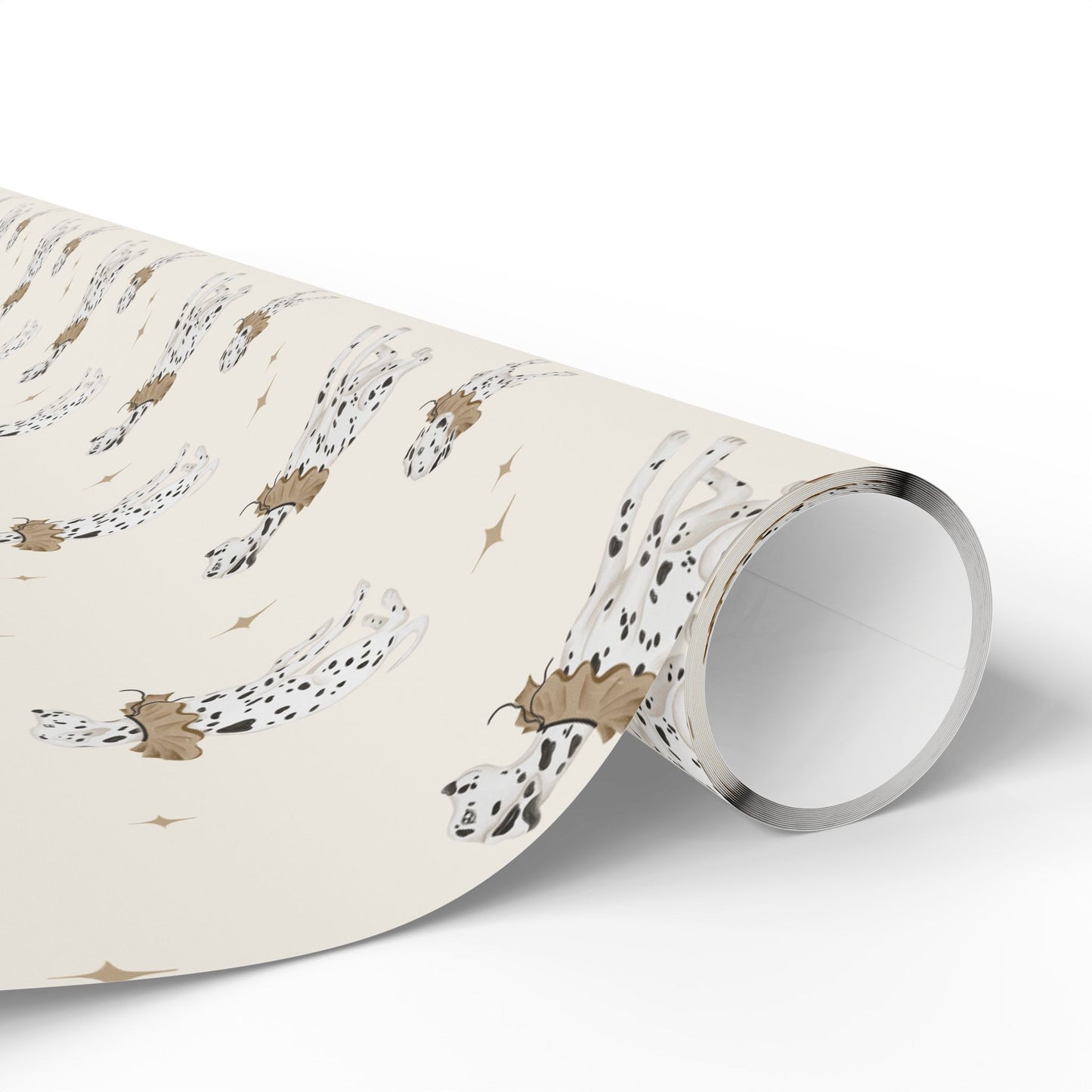 Dalmatian Dog Gift Wrapping Paper, Dog Lover Gift Wrapping Paper Roll, Dog Wrapping Paper Roll