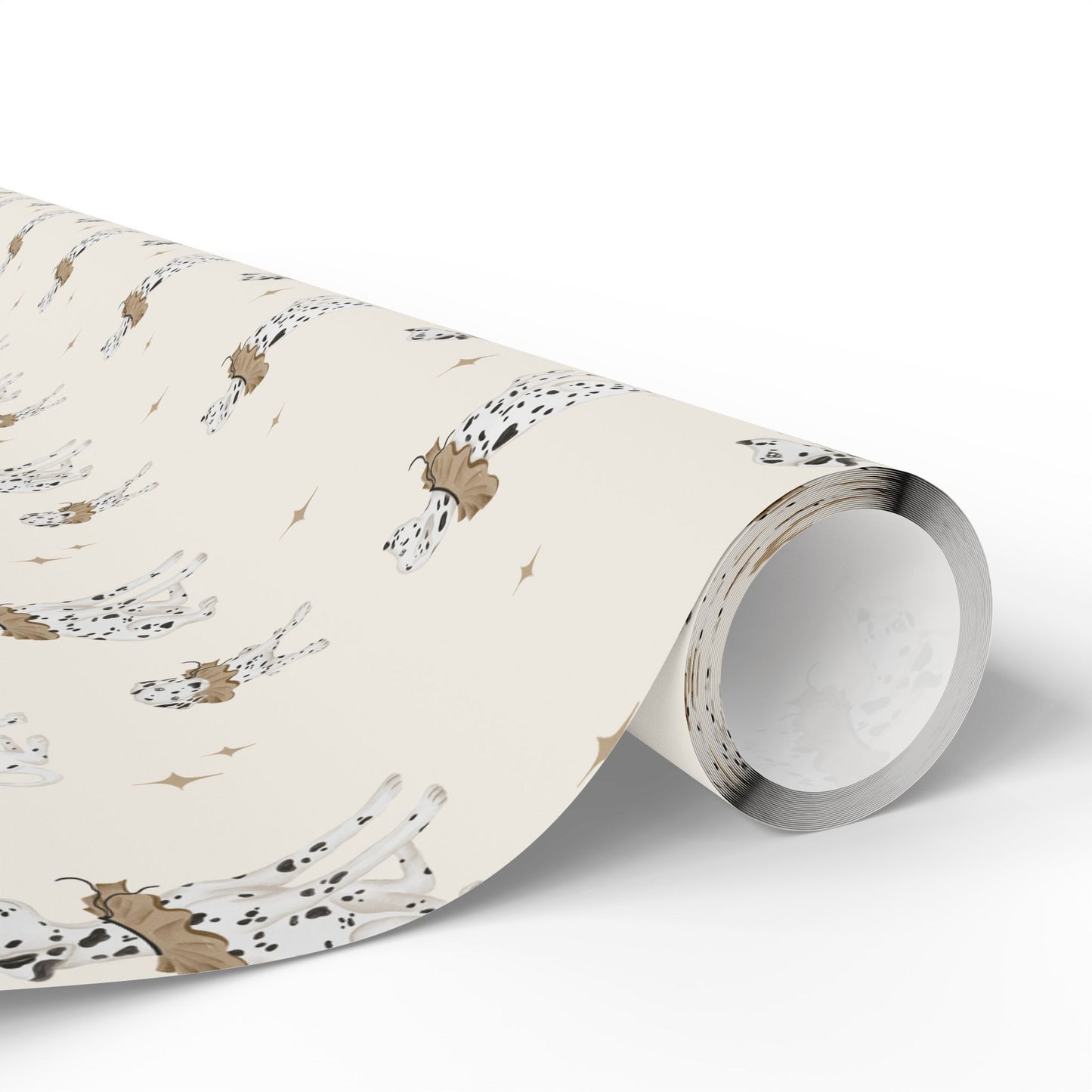 Dalmatian Dog Gift Wrapping Paper, Dog Lover Gift Wrapping Paper Roll, Dog Wrapping Paper Roll