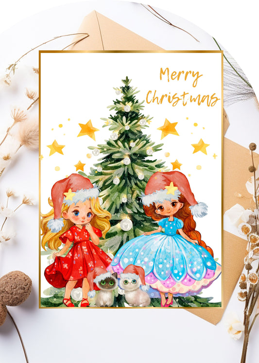 Christmas Digital Card 5x7