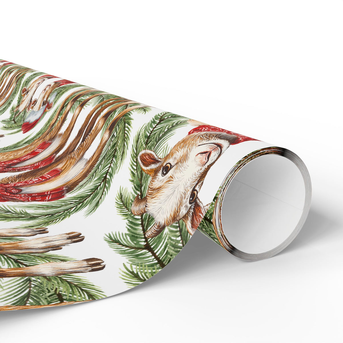 Goat Christmas Wrapping Paper Roll, Goat Gift Wrap, Goat Christmas Gifts, Goat Eco-Friendly Gift Wrapping Roll| Size 30"x72"