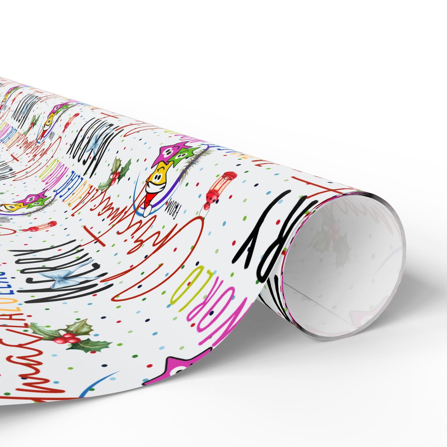 Zazuleac World Signature Christmas Wrapping Paper