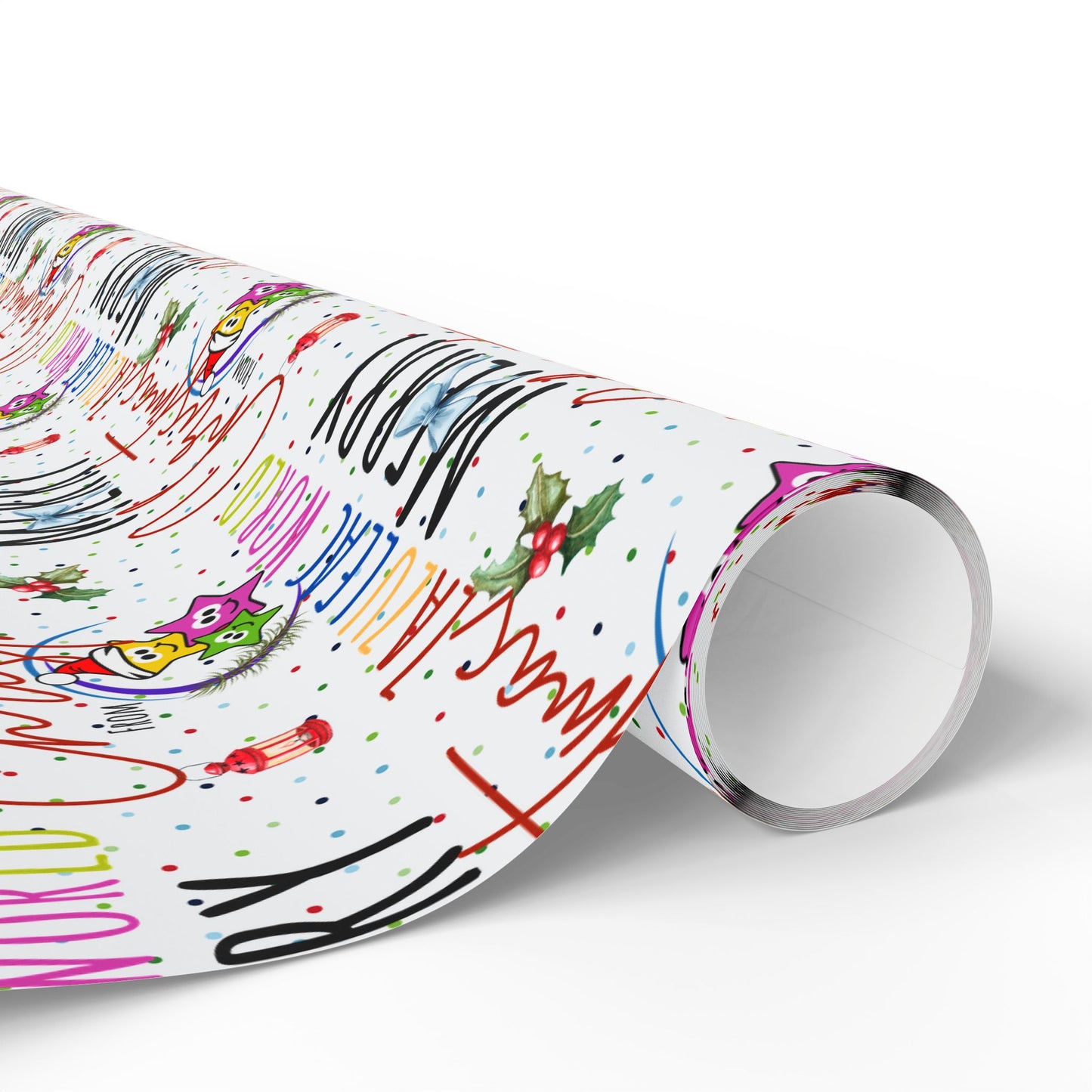 Zazuleac World Signature Christmas Wrapping Paper