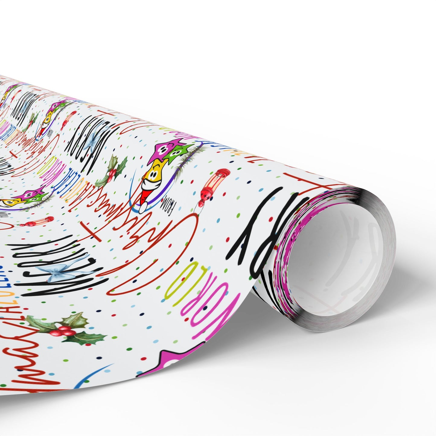 Zazuleac World Signature Christmas Wrapping Paper