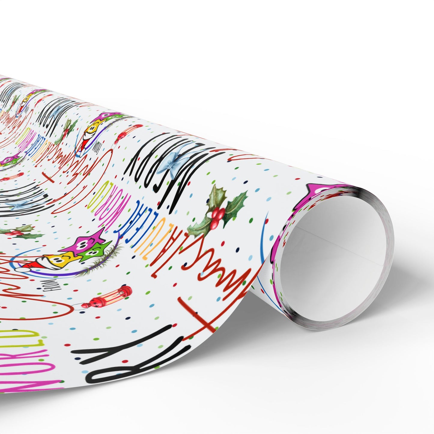 Zazuleac World Signature Christmas Wrapping Paper